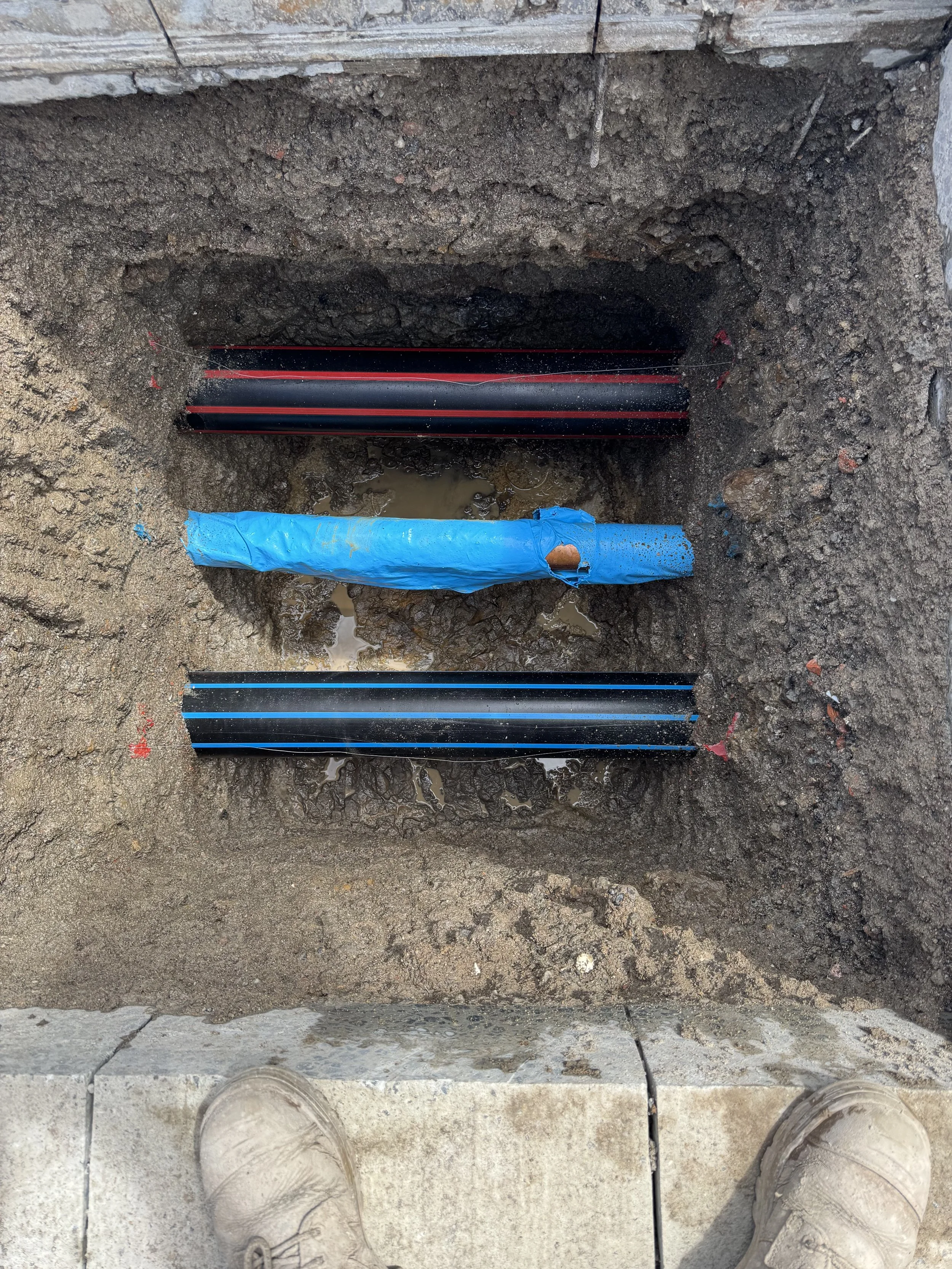 High-pressure cleaning with Eire Vacuum Services